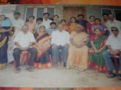 GROUP PHOTO OF SARASWATHULA FAMILY