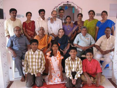 SARASWATHULA FAMILY'S GROUP PHOTO