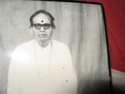 MY GRAND FATHER - ROOT OF PRESENT SARASWATHULA FAMILY